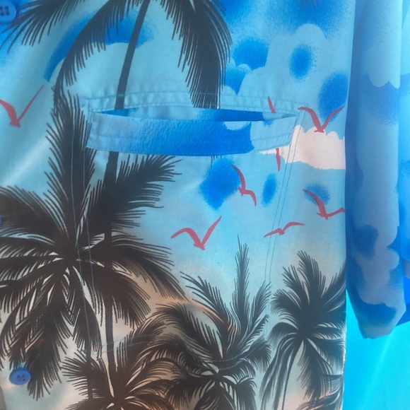 Multicolored “Hawaiian” style size large shirt. - Picture 4 of 9